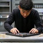 Kaze Mythosのリードファブリケーター、アキラ・ヤマモトのポートレート。エアロダイナミクスパーツを製作しています。