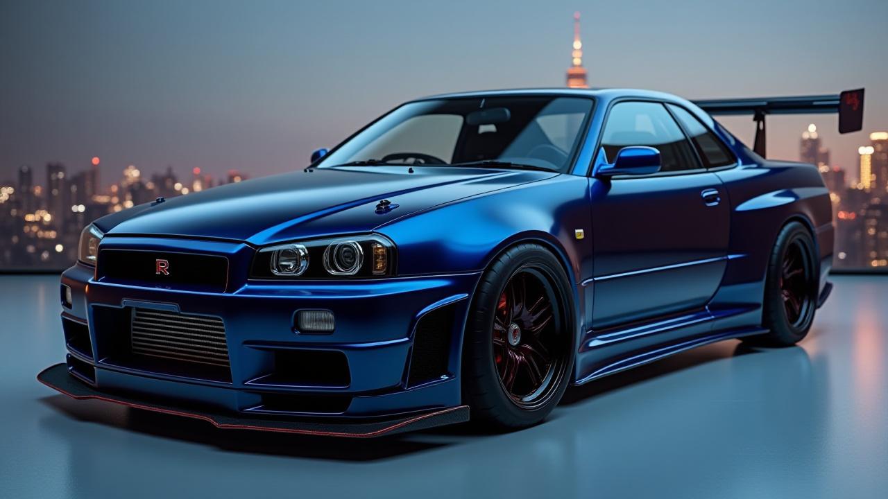 Nissan R34 GT-R: フルカスタム