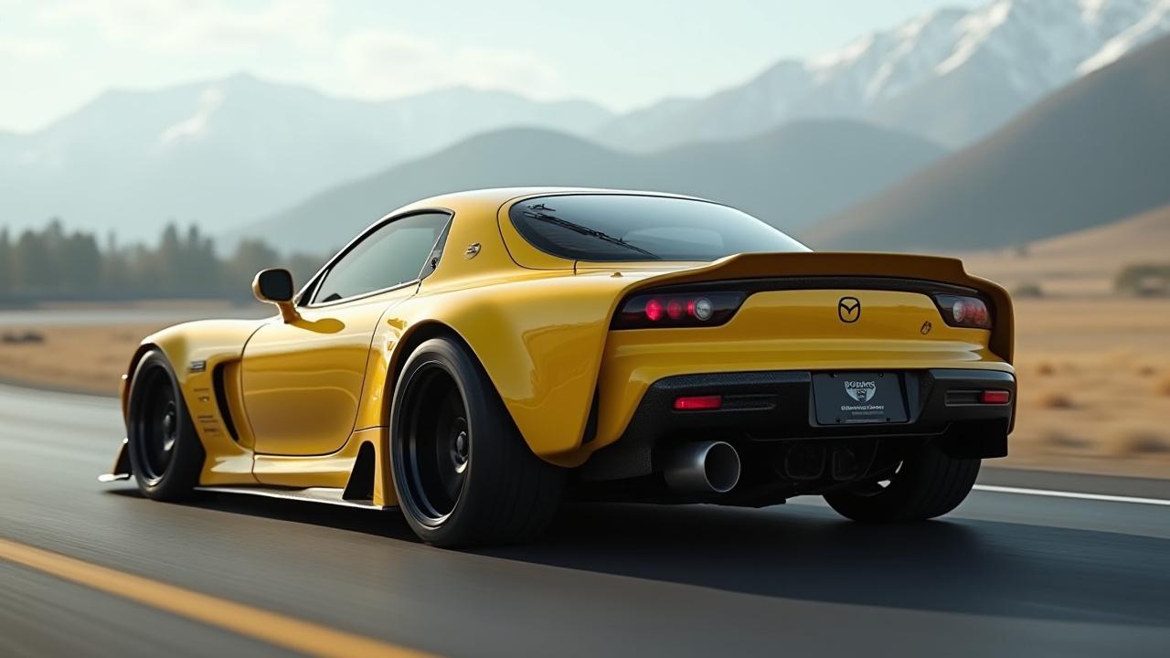 Mazda RX-7 FD3S: ロータリーエンジンチューン