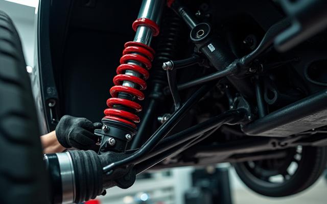 調整可能なカスタムサスペンションシステム